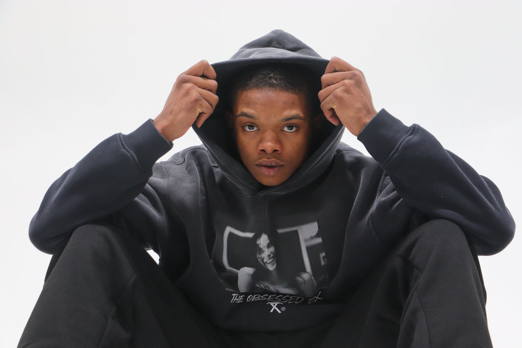 black,hoodie,obession